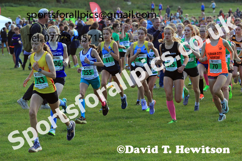 Girls Under-16s, 2026 NEHL, Thornley Hall Farm, Peterlee, County Durham. Photo: David T. Hewitson/Sports for All Pics